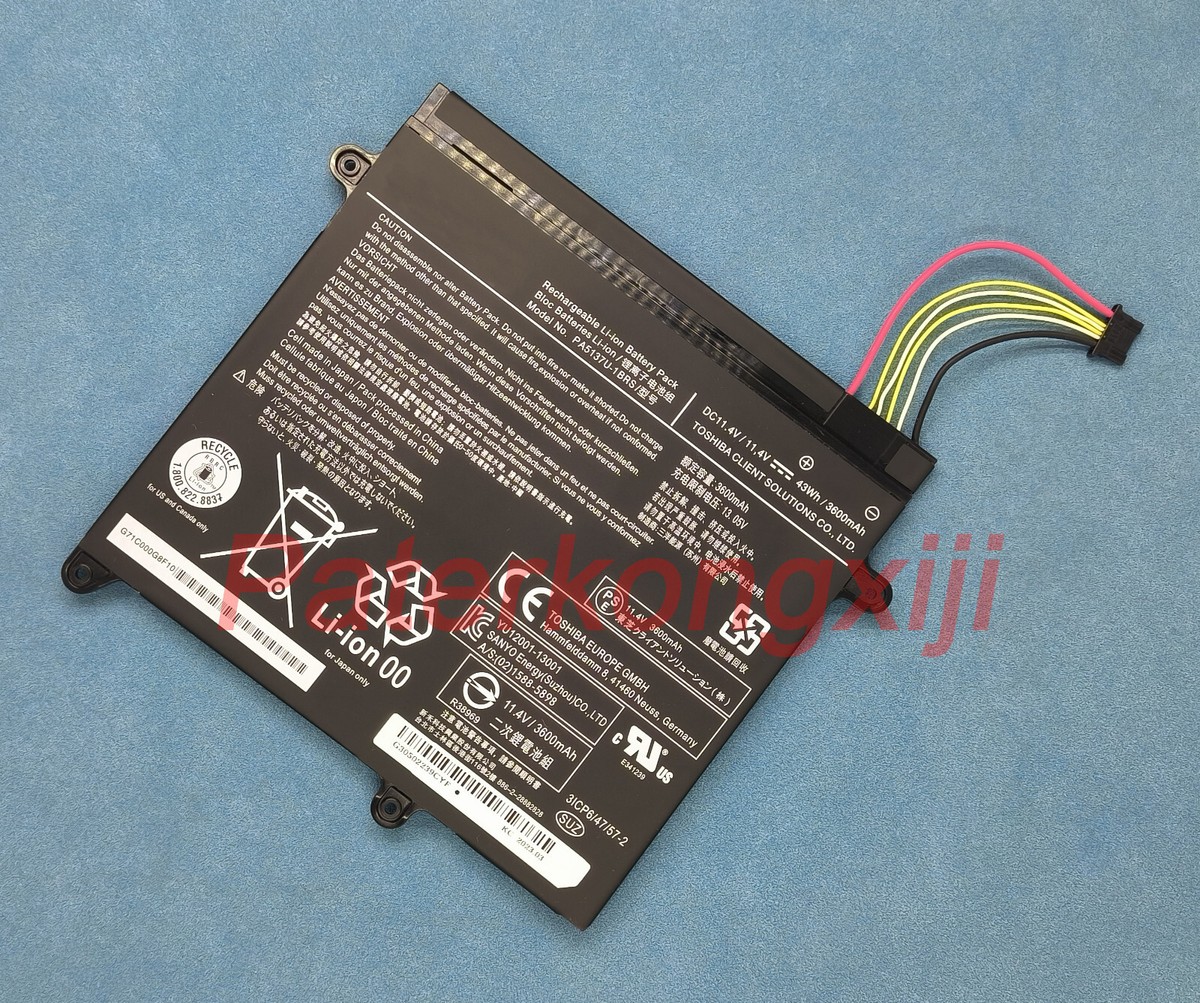 PA5137U-1BRS 43Wh Genuine Battery For Toshiba Portege Z10T-A