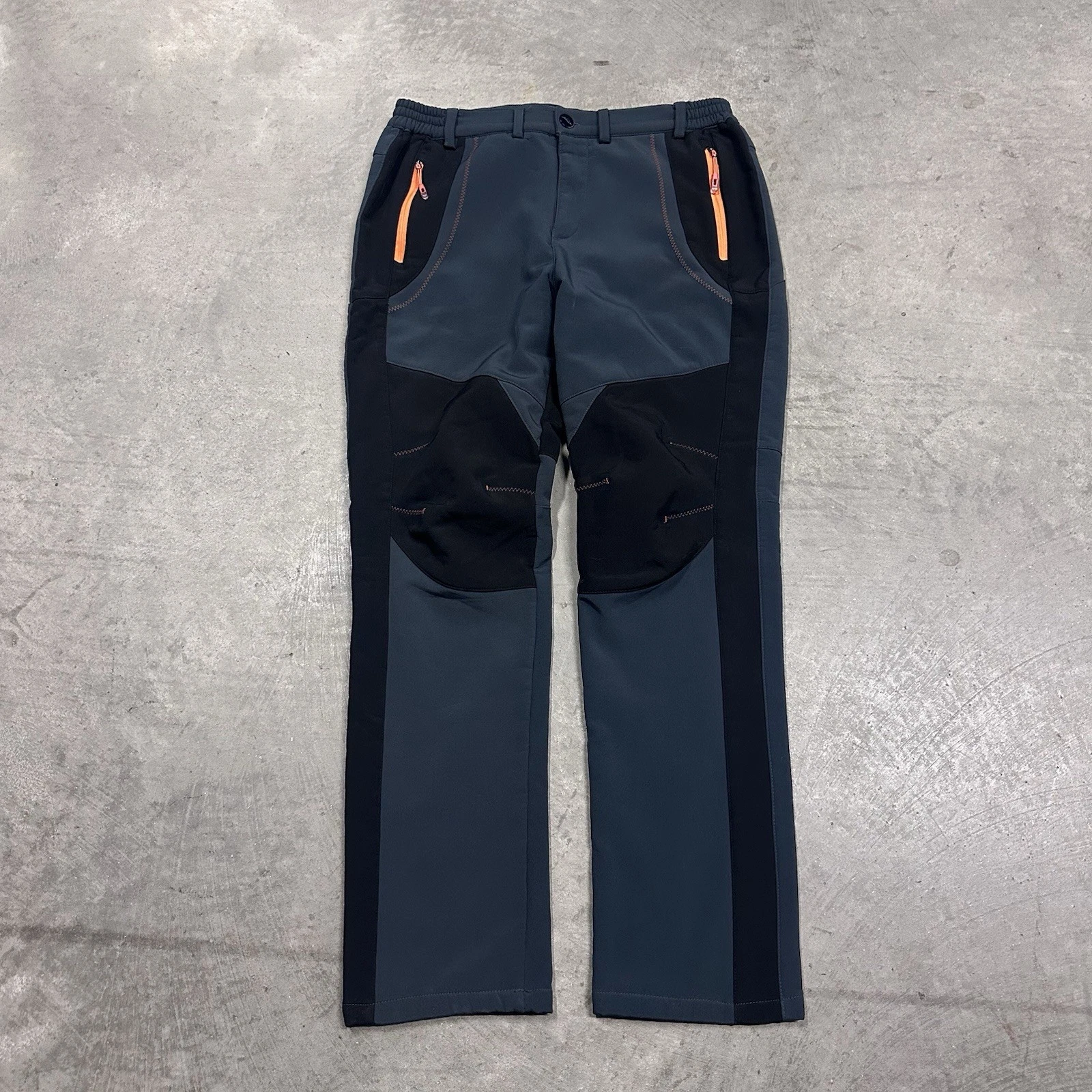 Edgeness Pants Mens 34x32 Bombshell Black Gray Water Resistant Stretch Outdoor