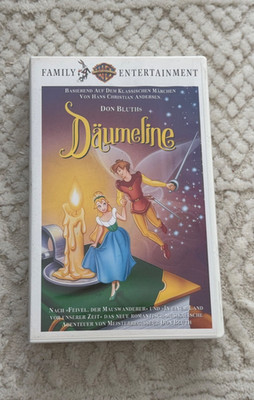 VHS Kassette ''Däumeline'' Family Warner Home Video Entertainment 1994