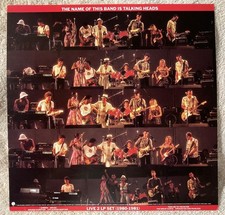 Talking Heads 1982 Record Flat Display Piece Mini Poster The Name Of This Band