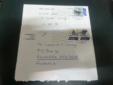 (1954) 22-12-2025 - Netherlands 2 letter (posted to  Australia) 3 stamps