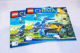 LEGO LEGENDS OF CHIMA: Equila's Ultra Striker (70013) - 100% Complete