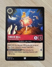 Peter Pan Disney Lorcana Card Tinker Bell 115/204 NM