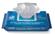 Inspire Adult Wet Wipes, Wash Cloths, 8"x12", 50 Count Pack of 1 