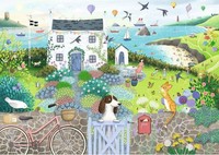 Puzzle (1000 T.) Cottage An Der KüSte (Ravensburger) Neu/Ovp
