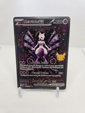 Carta Pokemon Holo Full Art 30° Anniversario Mewtwo EX 30° Anniversario 151/128