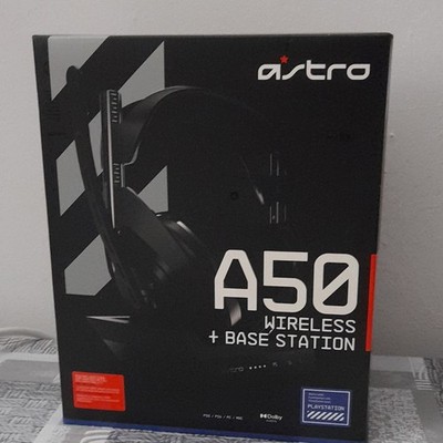 Astro A50 Wireless Gaming-Headset Over-Ear mit Boom-Mikrofon, Base Station