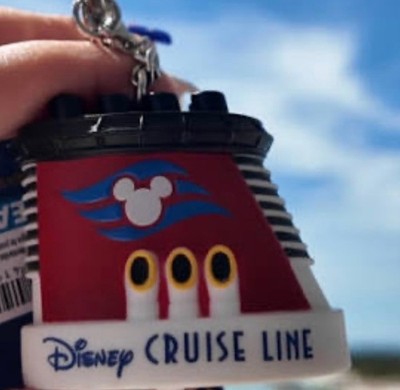 New Disney Cruise Line Ship Plays When Wish Upon a Star Musical Funnel Keychain