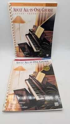 Alfred's Basic Adult All-In-One Course LEVEL 2 + LEVEL 1  038081114415 read