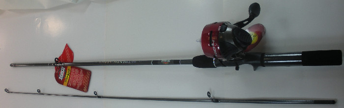 Zebco 1545KR 404 Spincast Combo 6 Ft Medium Action