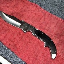 XL Extra Large Folding Knife, 7.5inch Blade Handmade In USA Very Sharp