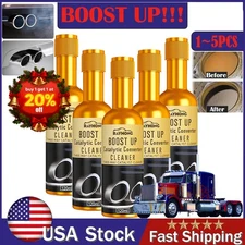 Boost Up Vehicle Engine Catalytic Converter Cleaner Cleaning Multipurpose 1-5PCS