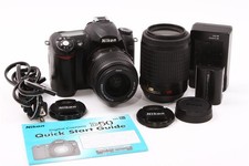 Used Nikon D50 Digital SLR Camera w/ 18-55mm  55-200mm Lenses