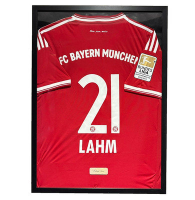 Bayern Munich Philipp Lahm Jersey Framed, Philipp Lahm Shirt