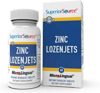 Superior Source Zinc Lozenjets - Immune System Support Supplement - Trace Aids -