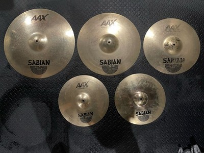 Sabian AAX X-Plosion 4 Piece Cymbal Pack *Used - See Description*