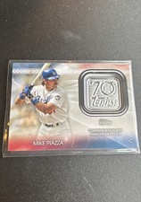 2021 Topps - Topps 70th Anniversary Logo Patches Series 2 Mike Piazza