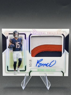 2024 National Treasures Rome Odunze Rookie Patch Auto/25 RPA 🔥🔥