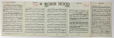 Robin Hood Piano Sheet Music 1944 By Louis Prima & Bob Miketta Edwin H Morris Co