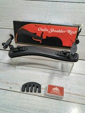 Violin Shoulder Rest for 3/4-4/4 size, Collapsible and Height Adjustable...