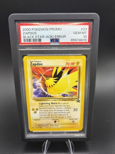 Zapdos graded PSA 10 for sale on eBay