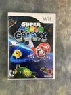 Super Mario Galaxy Nintendo Wii 2007- Complete W/Manual