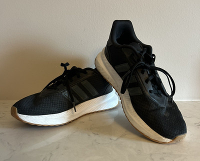 Adidas Cloudfoam Mens Size 8 Black Athletic Running Shoes Sneakers
