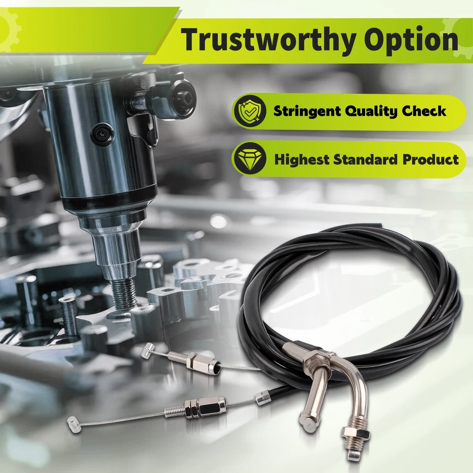 Cable de acelerador empujar y tirar para Honda Interstate 1300 Magna 700 750 Nighthawk 250 Foto 3 de 4