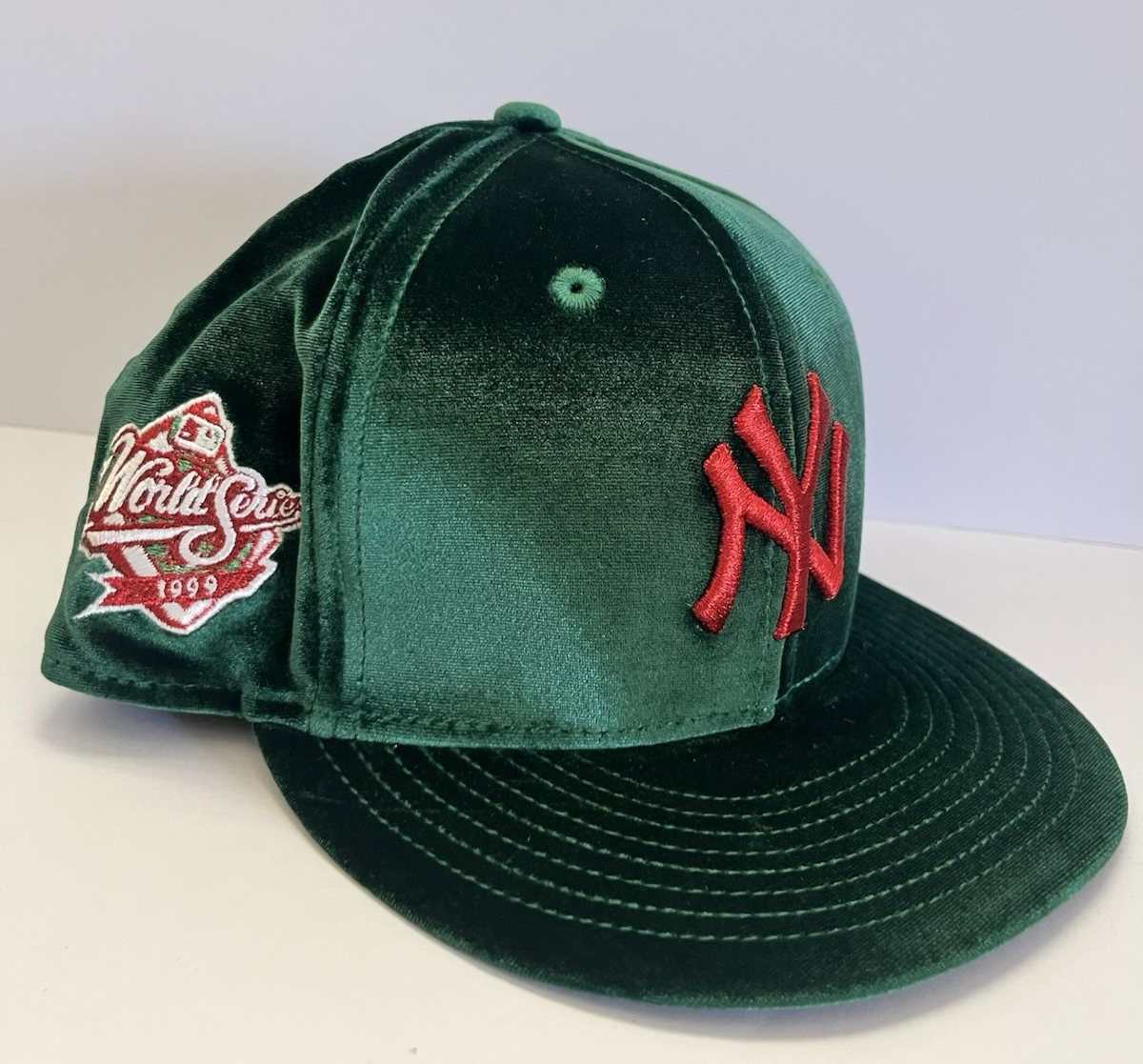 New Era New York Yankees Green Velvet 59FIFTY Fitted Hat | eBay