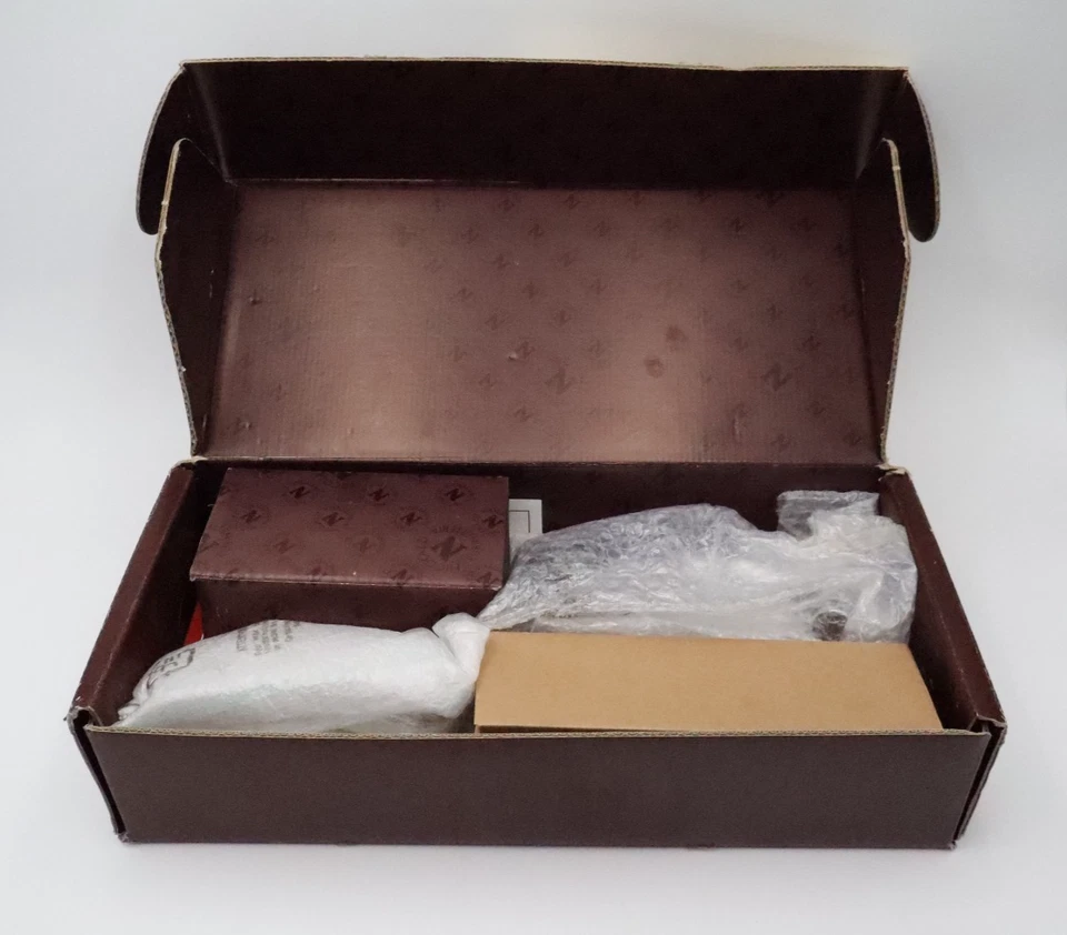 ROHL A1808LCAPC-2 Grifo de cocina cromado pulido perilla hexagonal Nicolazzi caja abierta Foto 2 de 4