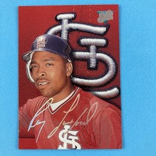 Ray Lankford 1993 Leaf Studio Card #175 MLB St. Louis Cardinals