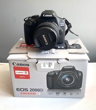 Canon EOS 2000D DSLR Camera with 18-55mm Lens - Black - Boxed