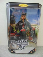MIB 1997 MATTEL HARLEY DAVIDSON MOTORCYCLE LIMITED EDITION BARBIE BLONDE HAIR