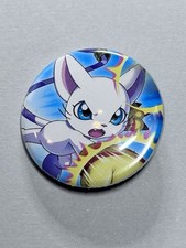  Gift idea Digimon Gatomon collectable card 1.25in pin small business