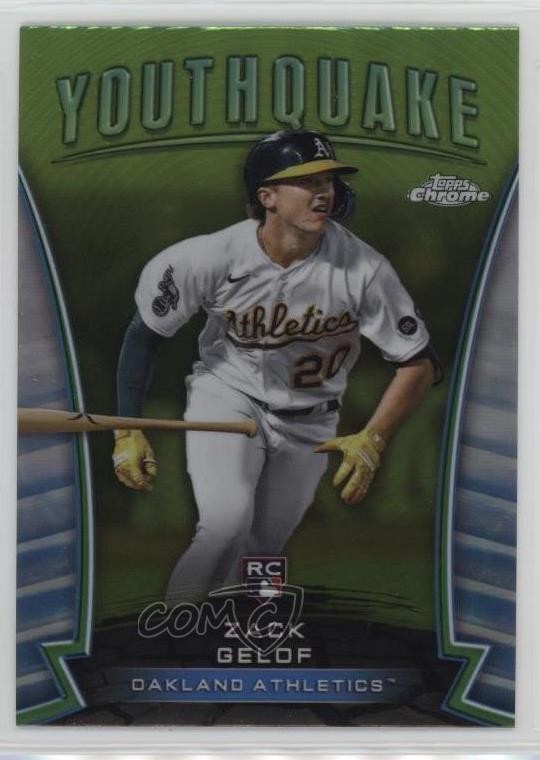 2024 Topps Chrome Youthquake Zack Gelof #YQ-3 Rookie RC 00gy