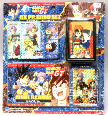 【未開封　希少】アマダ 1996年 ドラゴンボールGT PART1 束 Yahoo!オークション - 未開封 ドラゴンボールGT PART1 PPカード 34袋