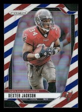 2024 Panini Prizm #276 Dexter Jackson Red White and Blue Tampa Bay Buccaneers
