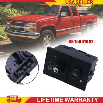 Fog Light Rear Wiper Switch Fits 03-06 Chevy Tahoe Suburban GMC Yukon 15061682