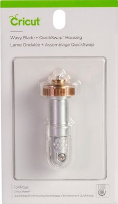 Cricut Quickswap Wavy Blade 2 cm Wellenklinge für präzises Basteln