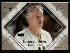 2000-01 Upper Deck Black Diamond Gordie Howe Gallery Gordie Howe New England