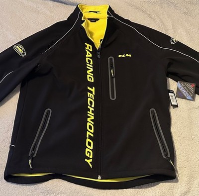 FLM Motorsport Softshelljacke schwarz-gelb * Gr. XXL * NEU