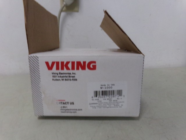 VIKING ELECTRONICS W-1000 INTERCOM DOOR STATION FLUSH MOUNT  NEW OPEN. Available Now for $49.00