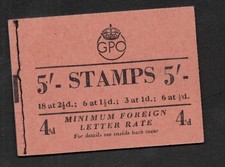 BD31(4). 6s booklet. March 1952. Fine and complete.