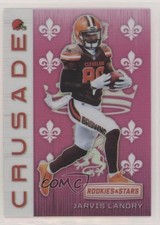 2018 Panini Rookies & Stars Crusade Pink 17/85 Jarvis Landry #CRU-17 0e28
