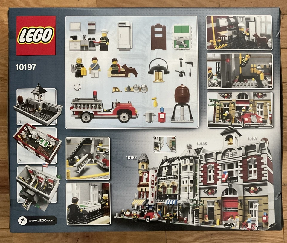 LEGO Advanced Models 10197 Fire Brigade - BRAND NEW - FACTORY SEALED - RETIRED - Image 2 of 3