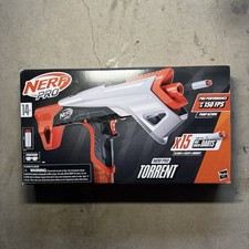 Nerf Pro Torrent Half-Length Dart Blaster, 150 FPS, 15 Nerf Pro Half-Length Dart