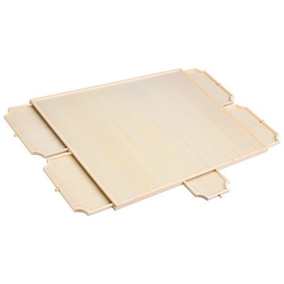34x25in Wooden Jigsaw Puzzle Board 1500pc with Drawer Cover Portable