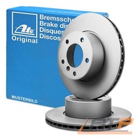 2X ATE Bremsscheibe Vorderachse U.A. FüR Audi, VW