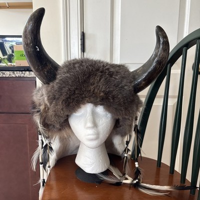 Imitation Native American Medicine Man Head VTG Made Mexico