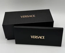 Black Versace Glasses/Sunglasses Retail Gift Box only With Paper
